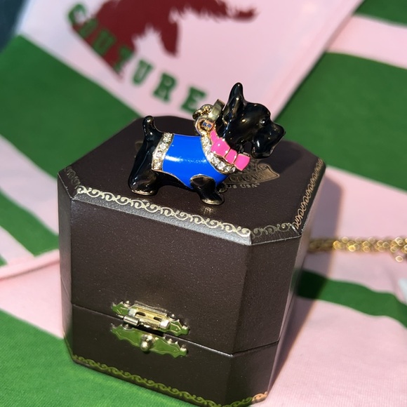Limited Edition JUICY COUTURE ASPCA Scottie Dog necklace✨RARE & COLLECTIBLE ✨ - Picture 10 of 13
